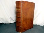 1859 LEATHER King James Bible American Bible Society - Image 3