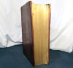 1859 LEATHER King James Bible American Bible Society - Image 5