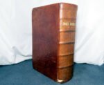 1859 LEATHER King James Bible American Bible Society - Image 8