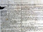1790 Partial KJB Leaf Folio Handwriting Printed Executors Jackson Bolton - Image 9