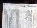 1790 Partial KJB Leaf Folio Handwriting Printed Executors Jackson Bolton - Image 11