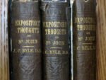1897 JC Ryle Expository Thoughts on the Gospels JOHN 3 Volumes - Image 3