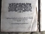 1615 GENEVA ENGLISH Breeches BIBLE printed in London by Robert Barker - Image 17