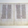 Medieval Bible Leaf