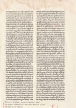 1486 Incunable Pope Gregorius 1 Moralia in Job Leaf printed by Nicolaus Laurentii Alemenus #1 - Image 2