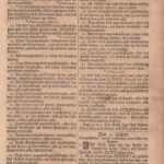 1743 Gun Wad Bible Saur German Leaf Revolutionary War 1743