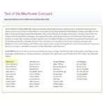 18th Century Silk Needlework Bookmark Governor John Carver Mayflower Chair - Americana - Image 6