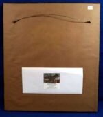 Framed KING JAMES BIBLE Leaf 2 Chronicles 19 with Affidavit from Craig H. Lampe - Image 8