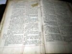 1659 LARGE Folio KJV FIELD BIBLE celebration of the Restoration of Charles II, RED RULED - Image 13