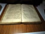 1659 LARGE Folio KJV FIELD BIBLE celebration of the Restoration of Charles II, RED RULED - Image 15
