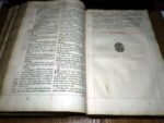 1659 LARGE Folio KJV FIELD BIBLE celebration of the Restoration of Charles II, RED RULED - Image 17
