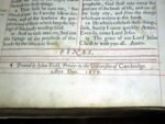 1659 LARGE Folio KJV FIELD BIBLE celebration of the Restoration of Charles II, RED RULED - Image 26