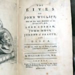 Rare 1765 1st Ed: The Lives of John Wicliff and His Disciples by William Gilpin - Image 8